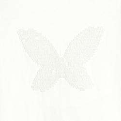 تيشيرت أبيض مطرز برسوم...